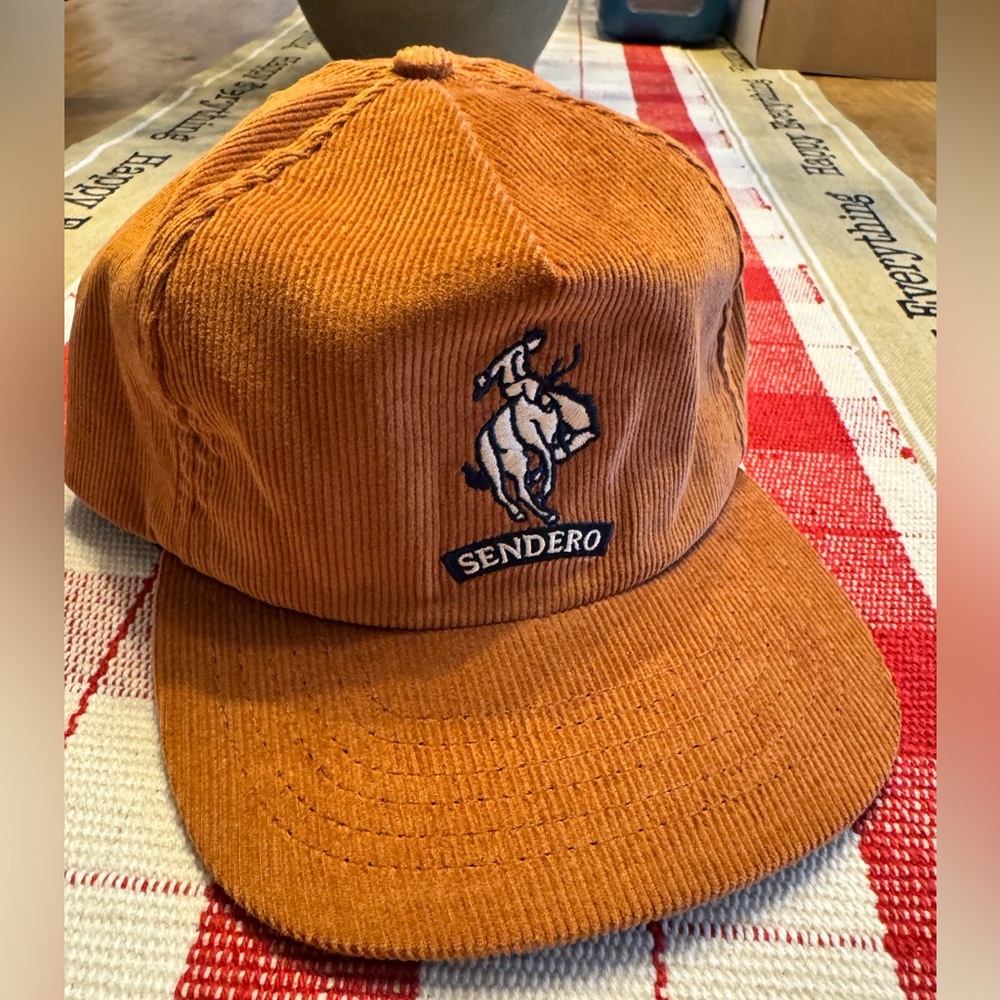 Sendero Bronc Rider corduroy SnapBack cap